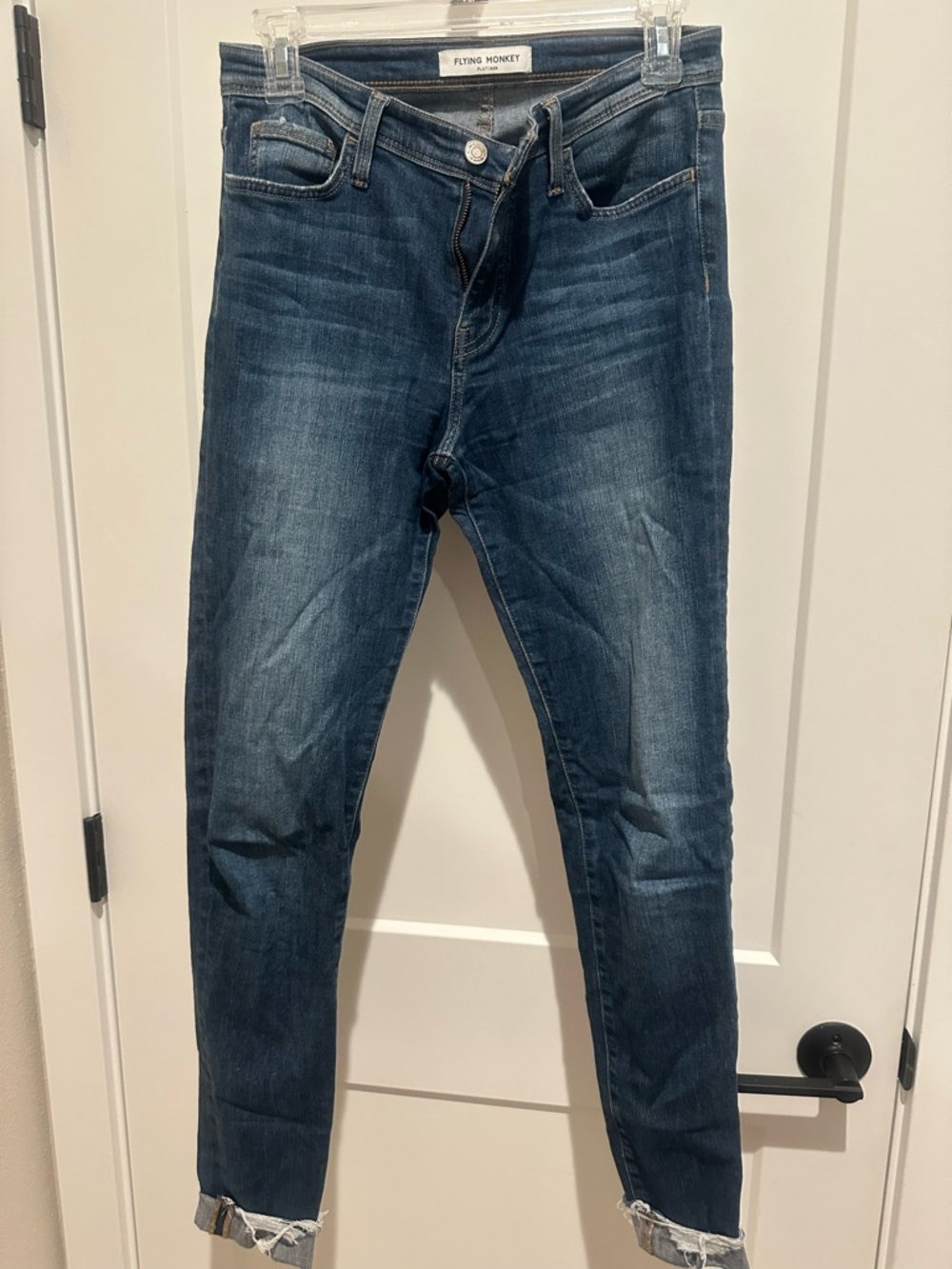 Flying Monkey Men’s Indigo Washed Skinny Jeans